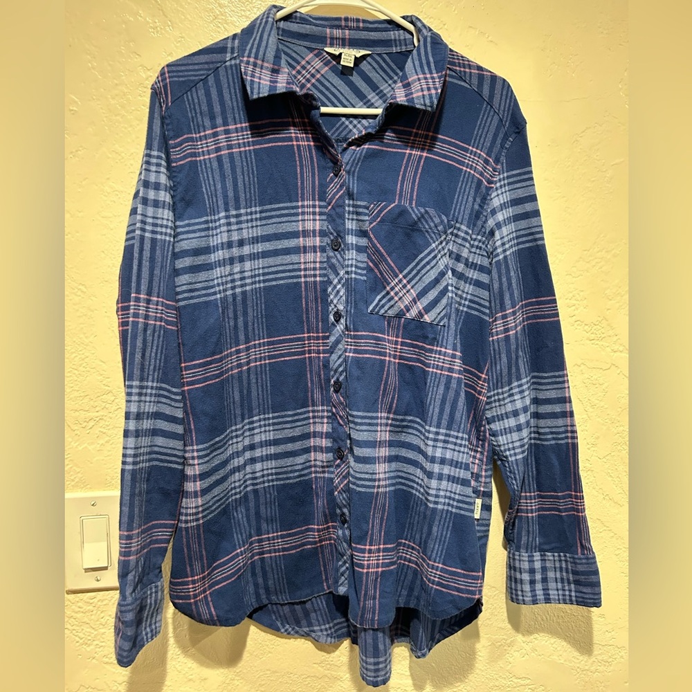 Orvis plaid button up‎ shirt size xl